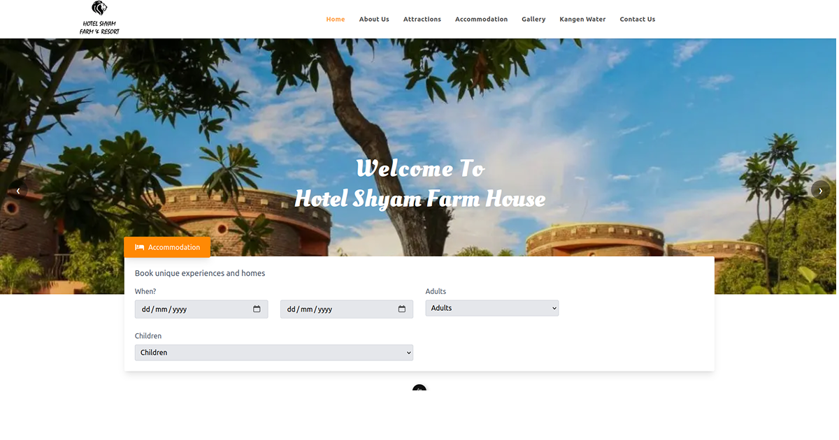 Hotel Shyam Farm in Sasan Gir, India